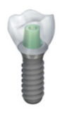 Implant dentistry Calgary - dental screw